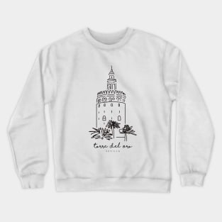 Torre del Oro | Gold Tower | Gold Tower Sevilla | Seville, Spain | Tradition | Travel | Traveling | Andalusia Crewneck Sweatshirt